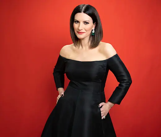 Laura Pausini presenta la cancin de su nueva pelcula